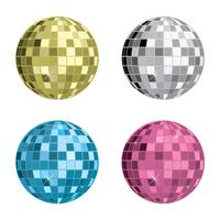 Party Vector Disco Ball