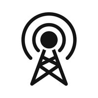 Broadcast Vector Icon