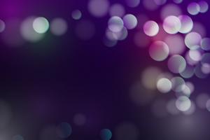 Abstract Defocused bokeh background, glitter and circle light glowing on dark background vector