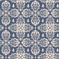 Royal victorian seamless pattern. Damask royal pattern vector