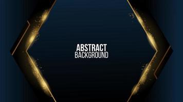 Abstract gold luxury background vector