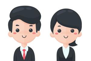 Students or businessmen set  vector