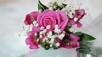 Bouquet Of Pink Roses  video