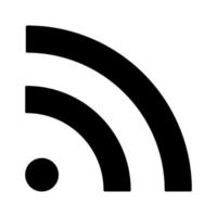 Rss Feed Icon vector