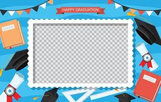 gradustion photobooth frame vector