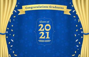 Graduation Photobooth Background vector