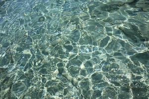 Kedrodasos beach creta island blue lagoon crystal waters and corals photo