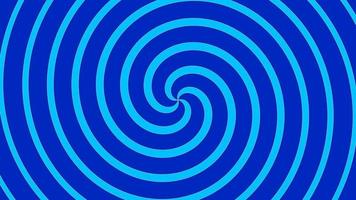 Blue and dark blue twist or spin or spiral or rotate loop motion video