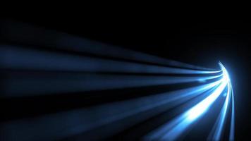 Abstract Glowing 3d Light Strokes Background video