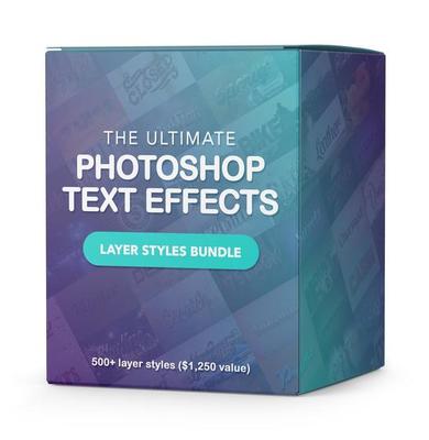 Ultimate Text Effects Layer Styles PSD Bundle 