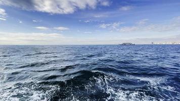 The Sea and Ferryboat in Izmir Turkey video