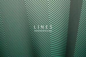 banner Wave Lines Pattern an Abstract Stripe Background, Vector