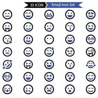 Emoji Icon Set vector