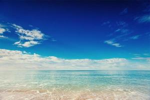 Tropical beach on Sicily Italy Europe. photo