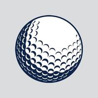 golf ball vector