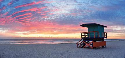 Miami South Beach sunrise photo