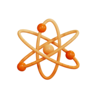 Physicists Icon education 3d Illustration png