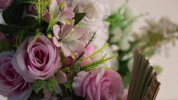 Beautiful pastel flower decoration video