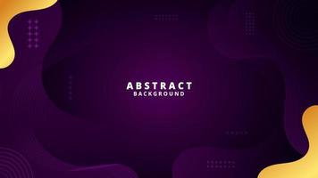 Abstract Violet  Fluid Wave Background vector