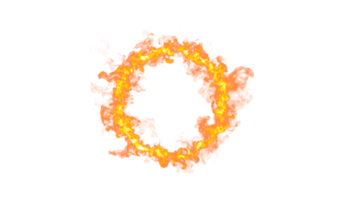 Fire Explode PNG Design