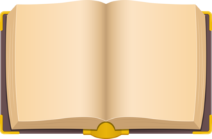 Old book clipart design illustration png