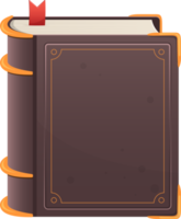 Old book clipart design illustration png