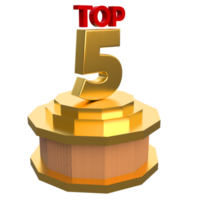 Top 5 3D Gold and Wood Texture Render png