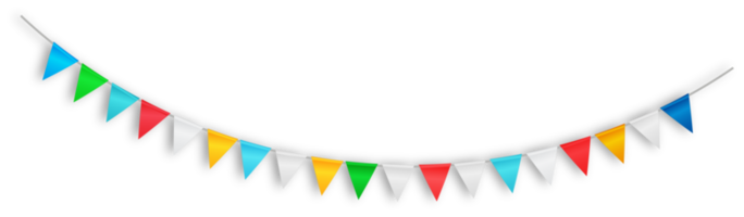 fundo de festa com bandeiras png