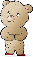 cartoon teddy bear vector