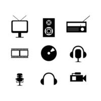 Multimedia icon vector design image