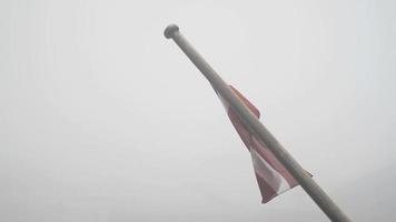 Latvian Flag video