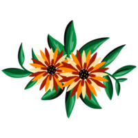 Sunflower Bouquet Illustration png