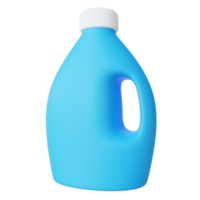 3d illustration of detergent bottle png