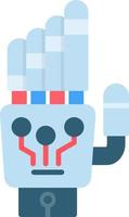 Robot Hand Creative Icon Design vector