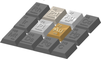 Precious metals icon png