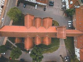 Saint Hans Church in Odense, Denmark by Drone photo