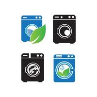 washing machine or laundry icon. vector illustration template design