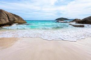 Summer beach in Thailand photo