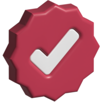 3d illustration of checklist png