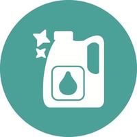 Oil bottle Vector Icon