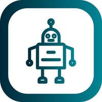 Robot Vector Icon Design