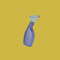 Spray bottle 3d icon photo