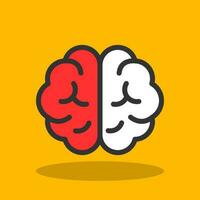 Brain Vector Icon Design