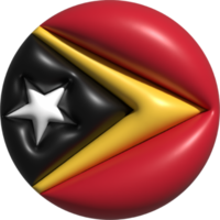 Timor Leste flag circle 3D. png