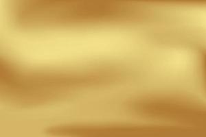 Gold abstract blurred gradient background. Vector illustration.