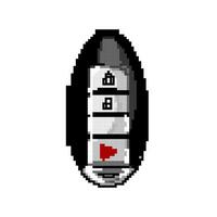 vehicle car key game pixel art vector illustration