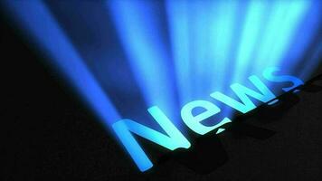 News background animation, report, breaking, latest. video