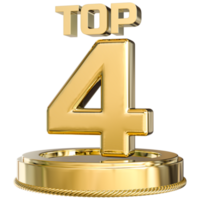 TOP 4 3D Render png