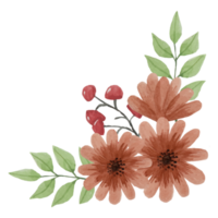 Flower bouquet, floral Clip art Element Transparent Background png