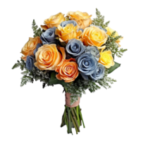 flower bouquet isolated on background with png